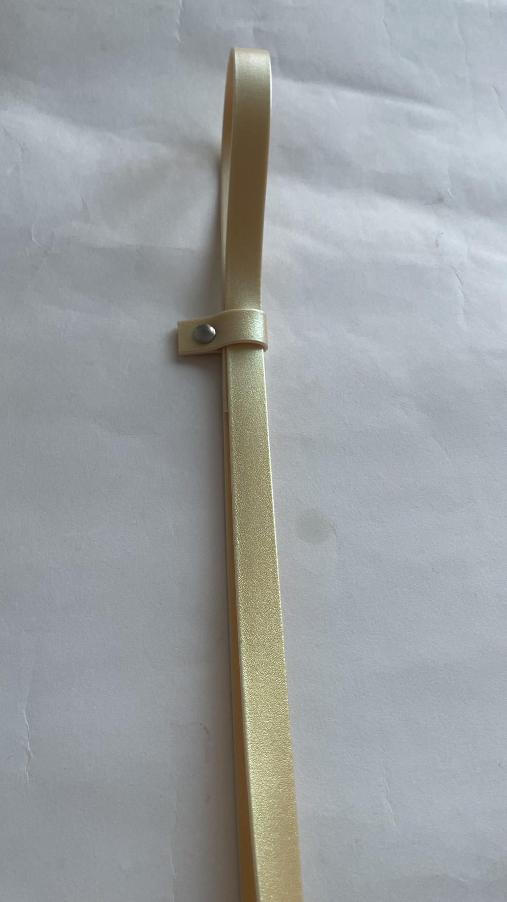 Ринговка груминга из биотана , ширина 15 мм, длина 50 см., зебра