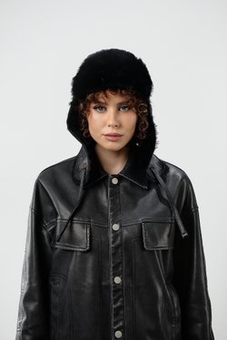 Меховая шапка