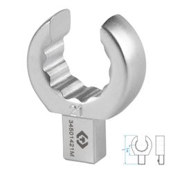 KING TONY (34501421M) Насадка разрезная серии "FIT", 21 мм, 9х12 мм