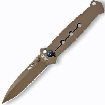 Нож FOX Knives Hektor FX-504, сталь Böhler N690, рукоять - сталь