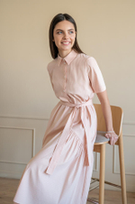 51393 Платье женское (персиковый)