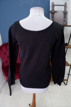 Свитшот утепленный с принтом 46 размер