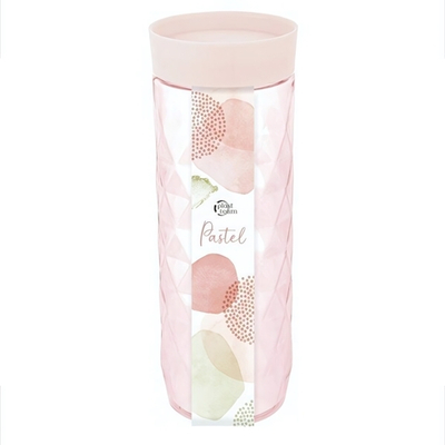 Банка для сыпучих продуктов Plast Team Pastel 1,5л персиковая карамель