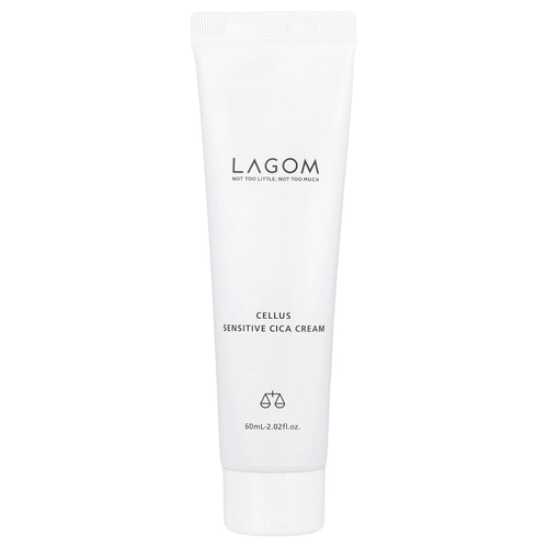 LAGOM, Cellus Sensitive CICA Cream, 60 мл (2,02 жидк. Унции)
