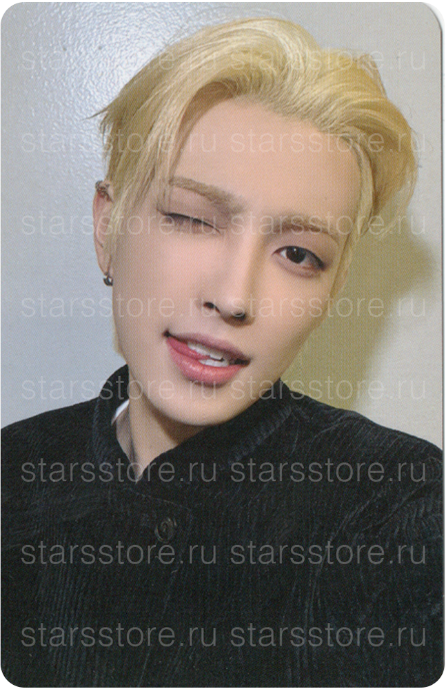 Фотокарта Hongjoong ATEEZ Golden Hour : Pt.2 (hello82 Berlin fansign)