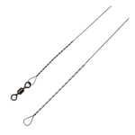 Поводок струна Leader с вертлюгом 0,40 мм, 40 см., 17 кг. (10 шт)