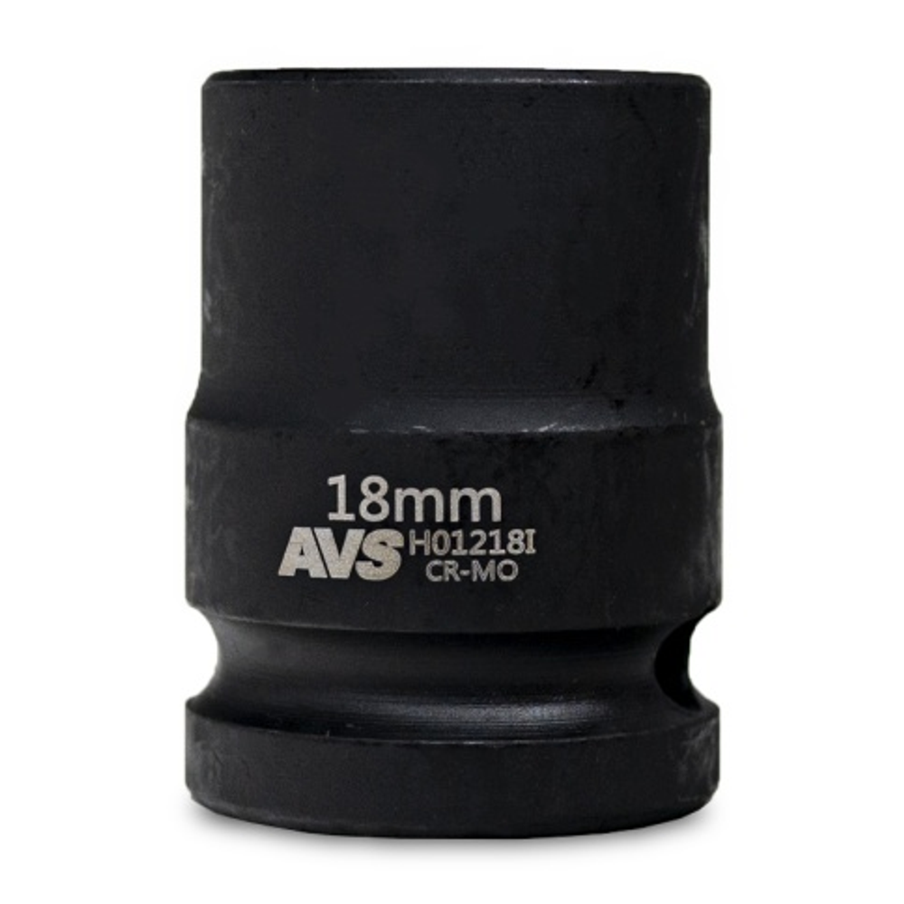 Головка торцевая ударная 6-гранная 1/2''DR (18 мм) AVS H01218I