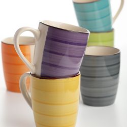 Кружка White Fox WF-MR380 Мix. Relax керамическая 380 мл. | White Fox