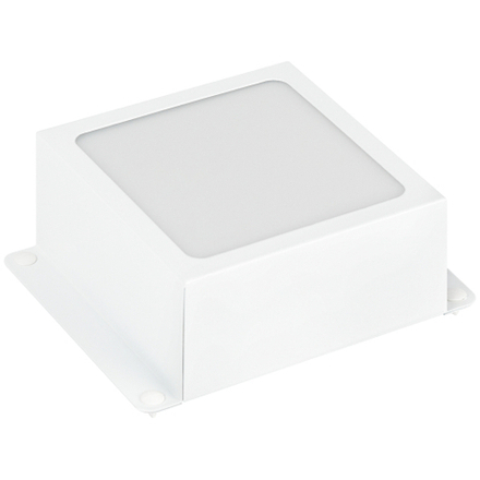 Светильник светодиодный ЭРА Грильято Домино SPO-651-3-4K-W8 8Вт 4000К 84х84мм GL15 100х100 белый