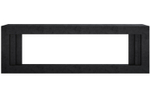Каминокомплект Line 60 Dark Grey - Темный серый с очагом Vision 60 LOG LED