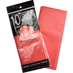 Бумага тишью Красная 50х66 см (10 листов)