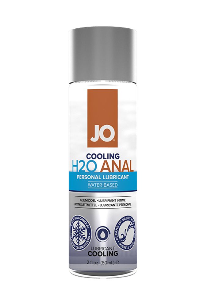 JO Anal H2O Cooling Анальный охлаждающий на водной, 60 мл