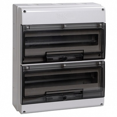 Распределительный шкаф КМПн, 24 мод., IP66, навесной, пластик MKP73-N-24-66 IEK