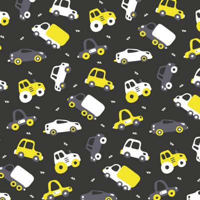 Kids Fabric Cars Assorted