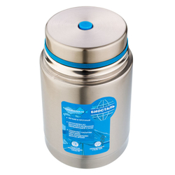 Термос для еды Biostal Авто (0,6 литра) с термочехлом, стальной