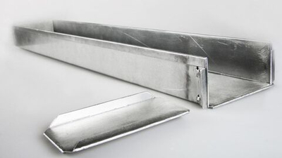 Противень алюминий 600*200/ h50мм, 1 съемный борт по малой стороне