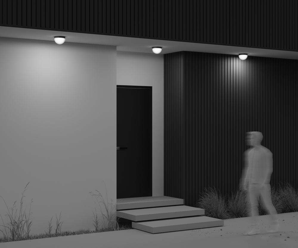 Уличный потолочный светильник Outdoor O438CL-L12GF3K