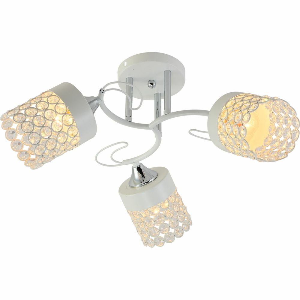 Светильник потолочный 11309-0.3-03 WH+CR до 24кв