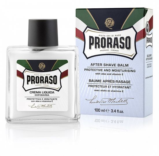 Бальзам после бритья Proraso, защитный, с алоэ и витамином Е, 100 мл