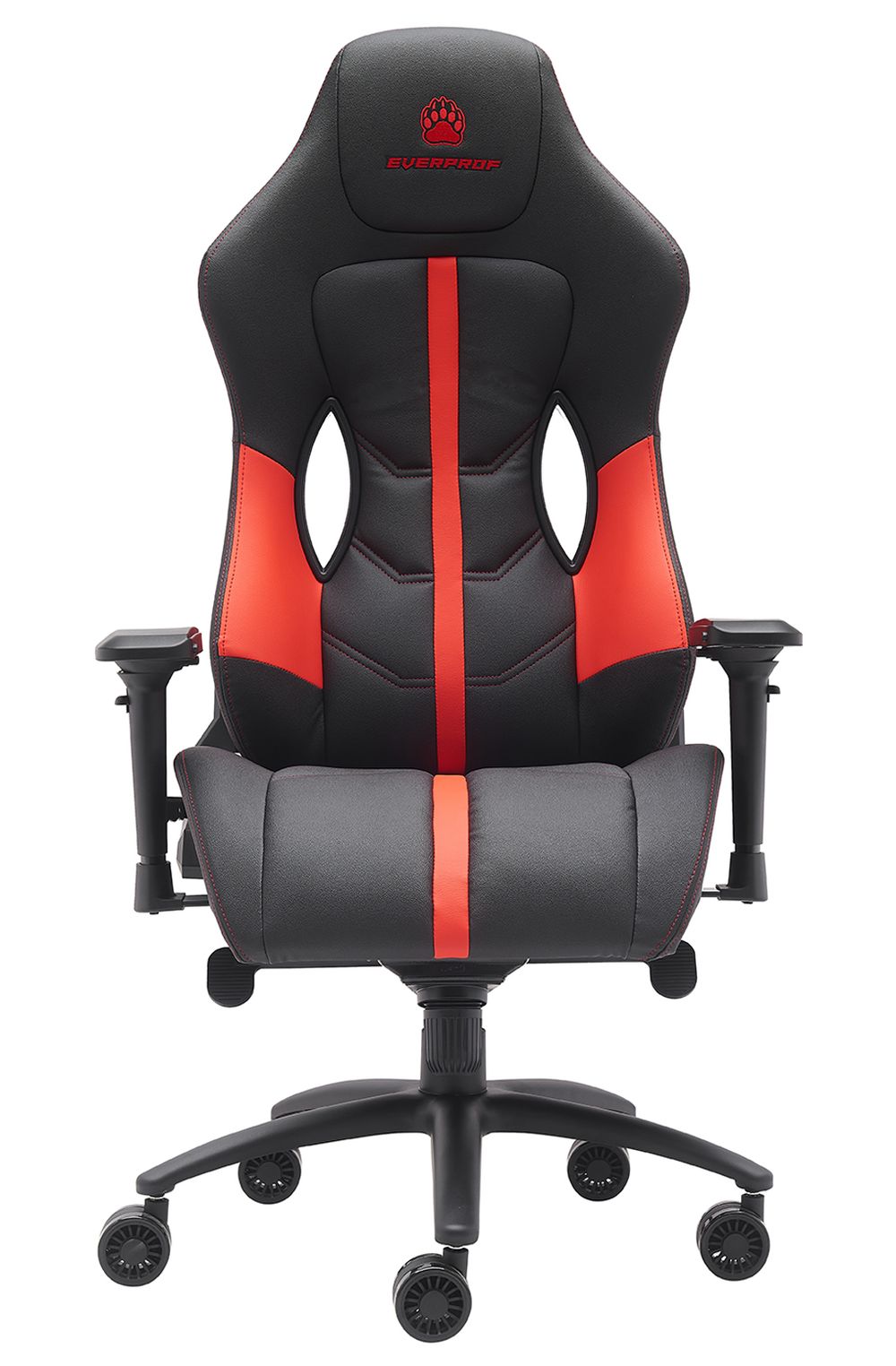 Кресло Everprof Jaguar Экокожа Красный