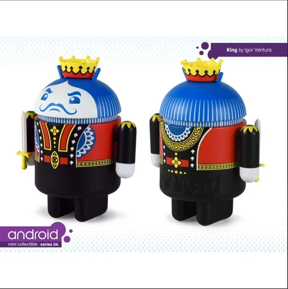 Android mini collectible series 06 робот коллекционный Король (King)