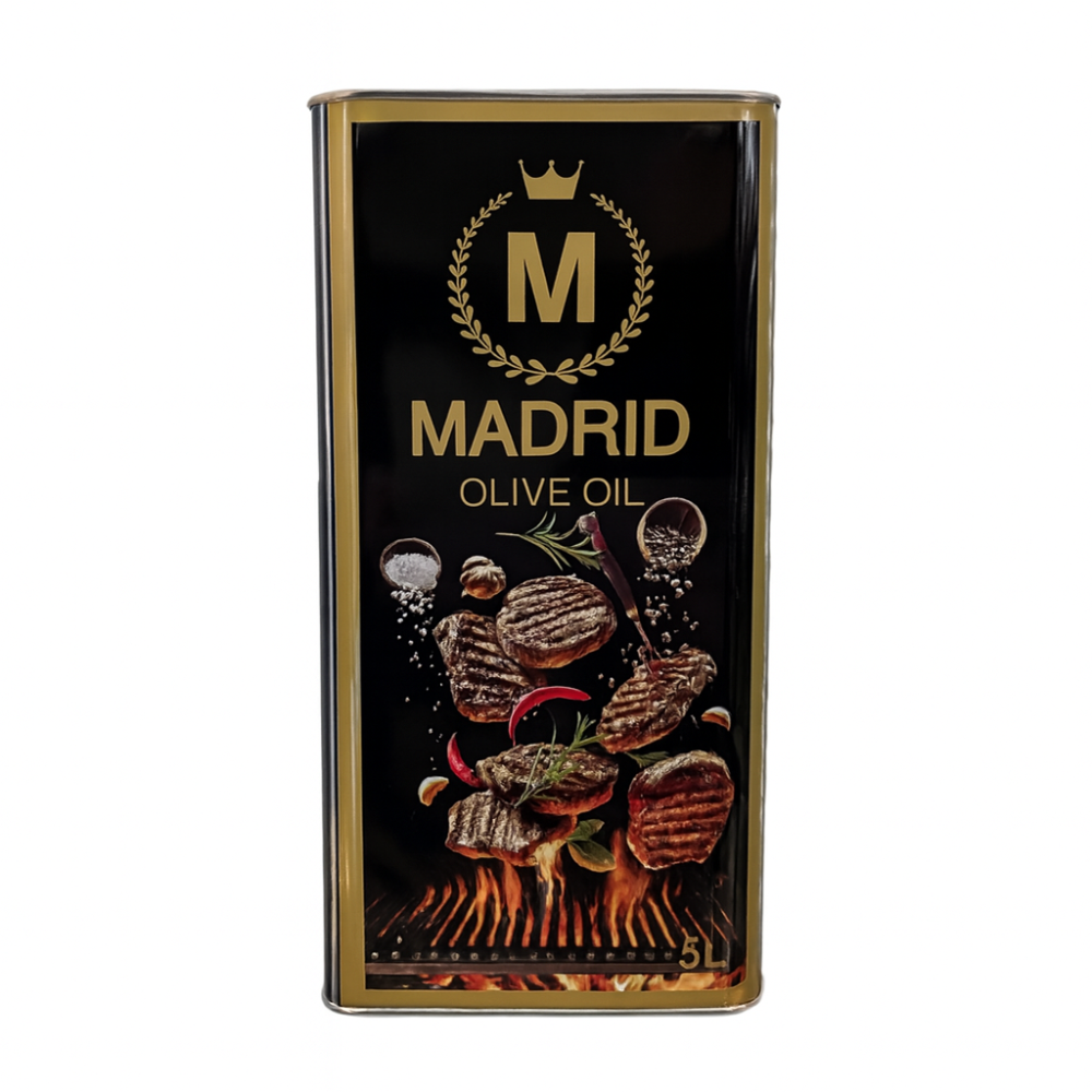 Масло оливковое Madrid Olive 1 л ж\б