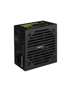 Aerocool 500W Retail VX PLUS 500 ATX v2.3 Haswell, fan 12cm, 500mm cable, power cord, 20+4P, 4+4P, PCIe 6+2P x1, PATA x3, SATA x3, FDD