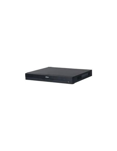 DAHUA DHI-NVR5216-8P-EI 16-канальный IP-видеорегистратор c PoE, 4K, H.265+, видеоаналитика, входящий поток до 384Мбит/с, 2 SATA III до 16Тбайт