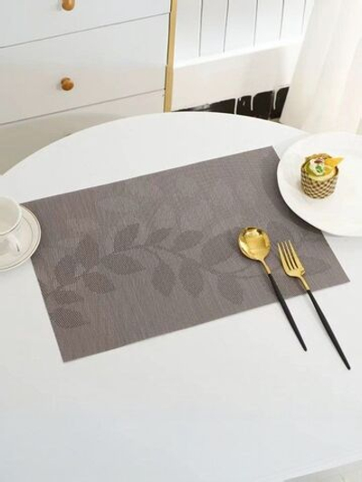 Набор сервировочных салфеток, Салфетка для сервировки стола ПВХ (поливинилхлорид) 30x45см, 4шт.