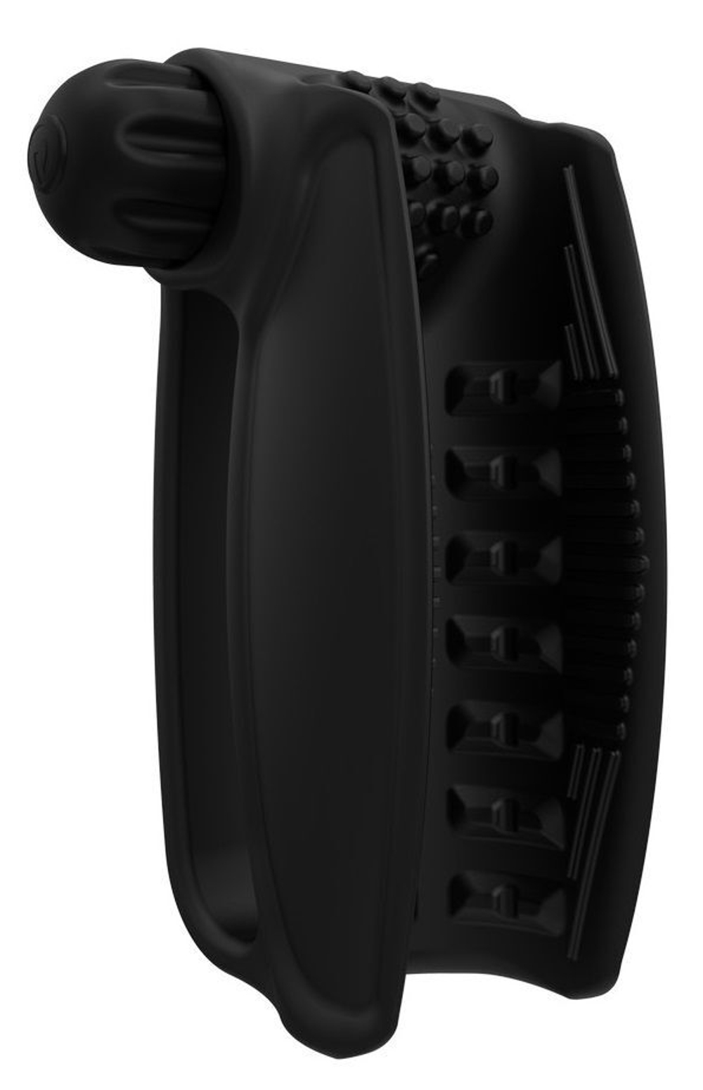 Черный вибромастурбатор Hand Vibe (Цвет: черный)