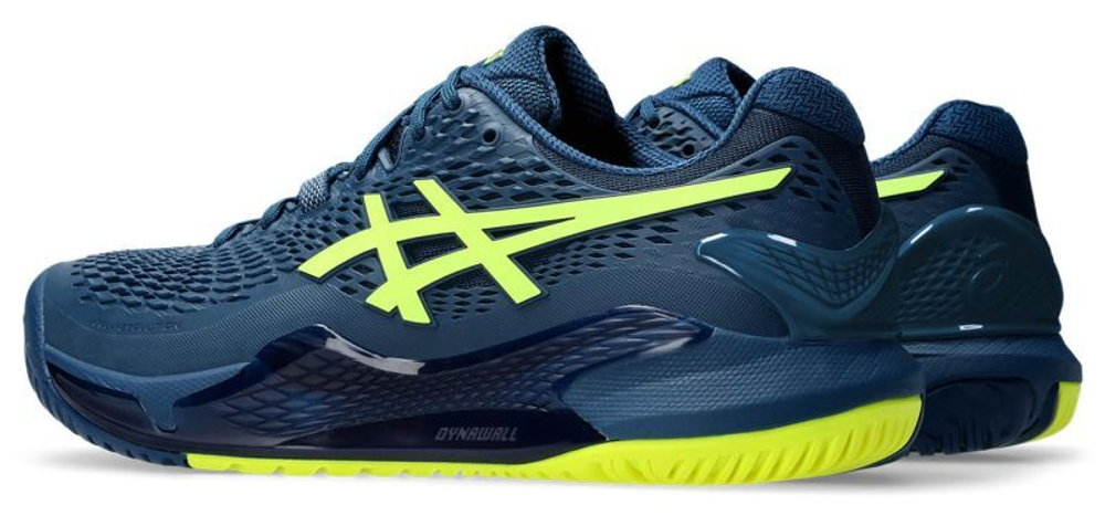 Мужские кроссовки теннисные Asics Gel-Resolution 9 - небесный
