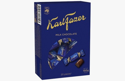 "Karl Fazer" Конфеты из молочного шоколада, 150 гр