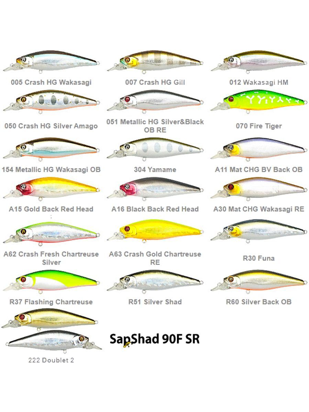 Воблер для рыбалки Pontoon21 SapShad 90F-SR, 90мм, 15.7 гр., 0.7-1.0 м., цвет A63