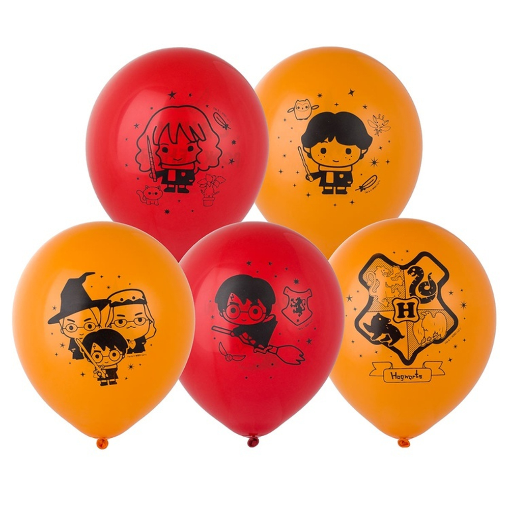 Набор латексных шаров «Гарри Поттер», 30 см, 5 шт