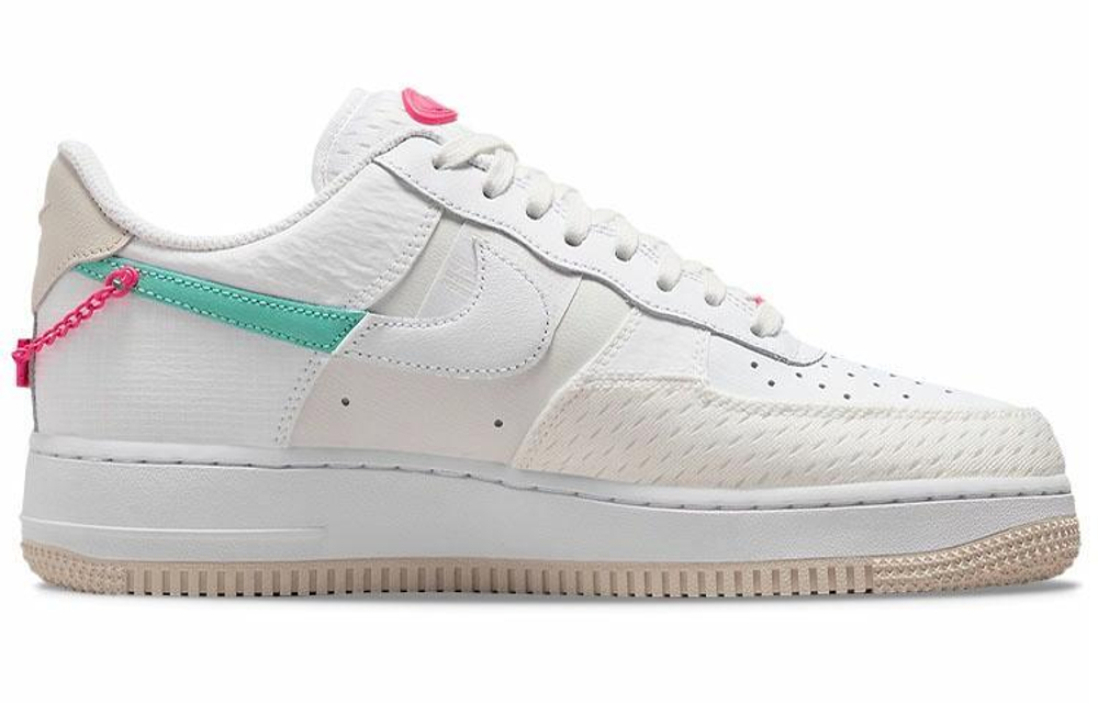 Кроссовки Nike Air Force 1 Low Pink Bling (Женская размерная сетка)
