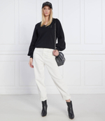 Худи puffy sleeve Karl Lagerfeld - черный(226W1803)