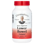 Christopher's Original Formulas, средство для нижних отделов кишечника, 100 вегетарианских капсул