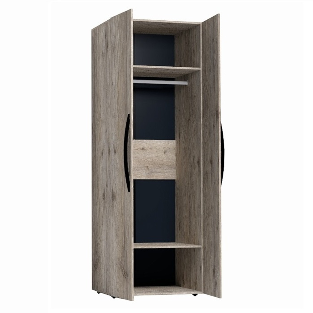 Шкаф для одежды с фасадами Стандарт+Зеркало Nature 54 гаскон