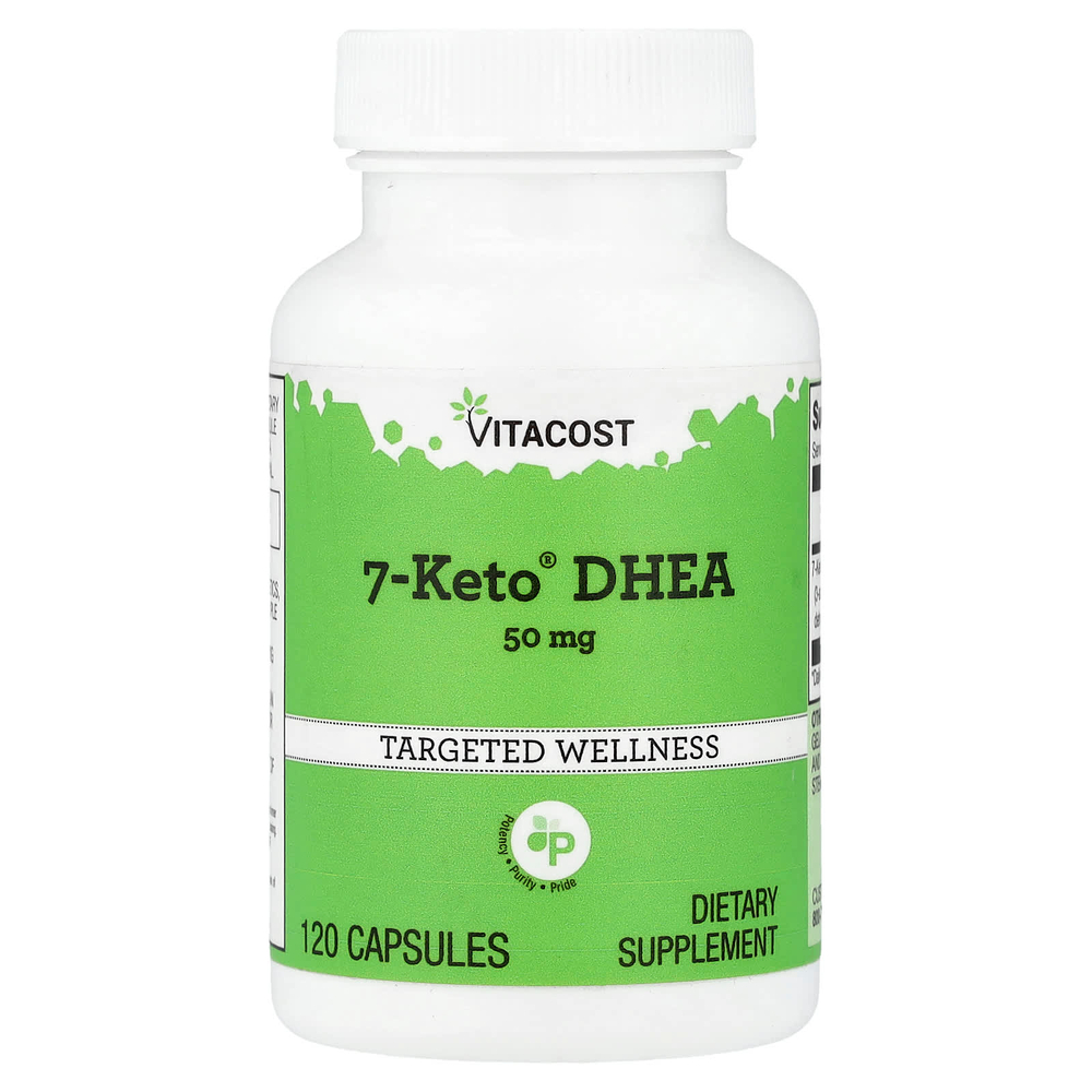 Vitacost, 7-Keto® DHEA, 120 капсул