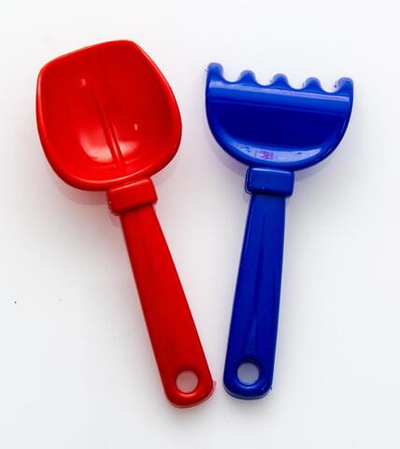 Набор №19 (совок 2 + граб. 2) (Полесье)