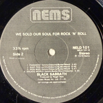 Black Sabbath ‎– We Sold Our Soul For Rock 'N' Roll 2LP (Ирландия 1982г.) Т