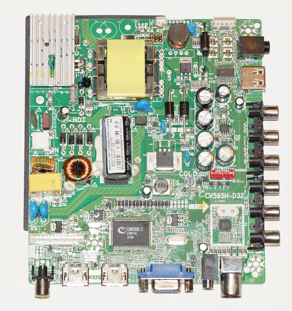 CV59SH-D32 main board купить для телевизора FUZION  | REBALL.SU