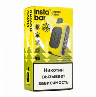 Купить Одноразовый Pod InstaBar WT - Лимон Лайм (10000 затяжек)
