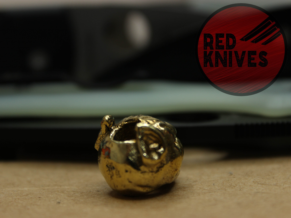 Бусина темлячная "Буля", латунь