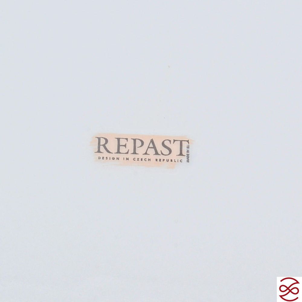 Блюдо круглое Repast Бежевый лист Мария-тереза 33 см