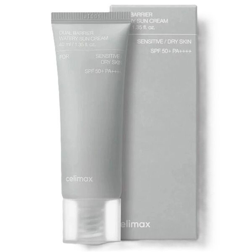 Солнцезащитный крем с комплексом церамидов Celimax Dual Barrier Watery Sun Cream SPF50+ PA++++, 40мл