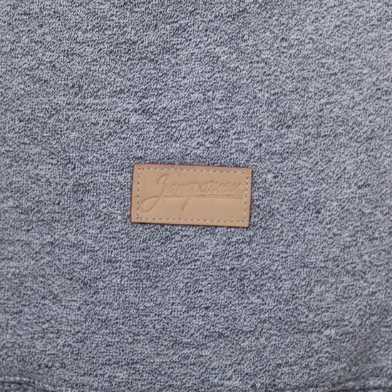 Толстовка ЗАПОРОЖЕЦ Горы Серо-черный Меланж