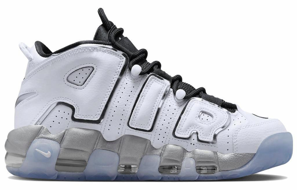 Кроссовки Nike Air More Uptempo "White Metallic"