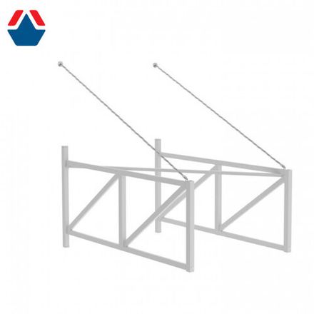 Ферма для баскетбольного игрового щита настенная (вынос 2000)