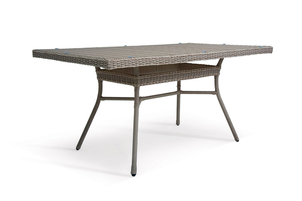 Стол обеденный прямоугольный MOKKA VILLA ROSA, серо-коричневый